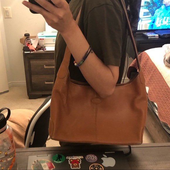 Danier Brown Leather Purse - Picture 8 of 15